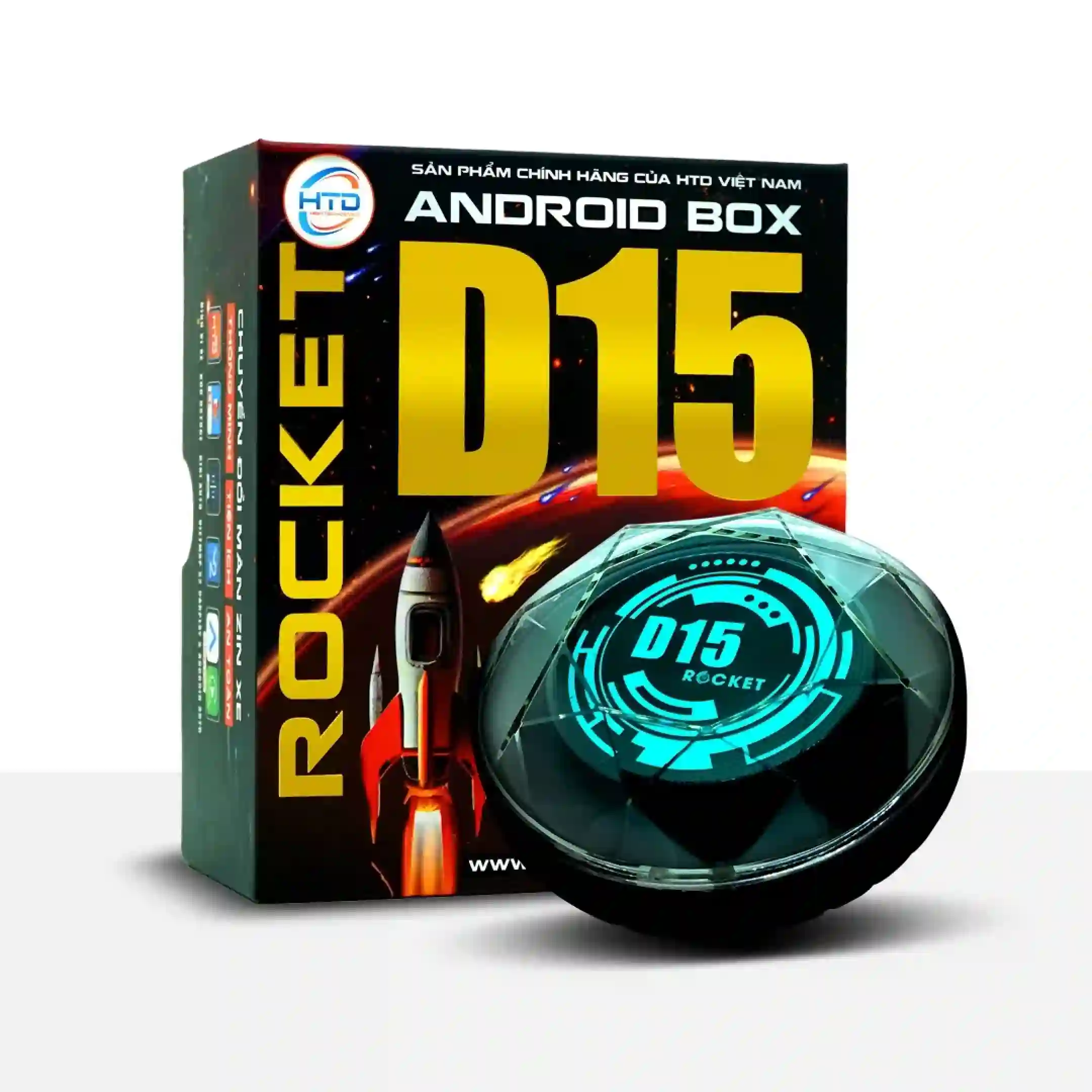 Smart Android Box cho ô tô D15 Rocket