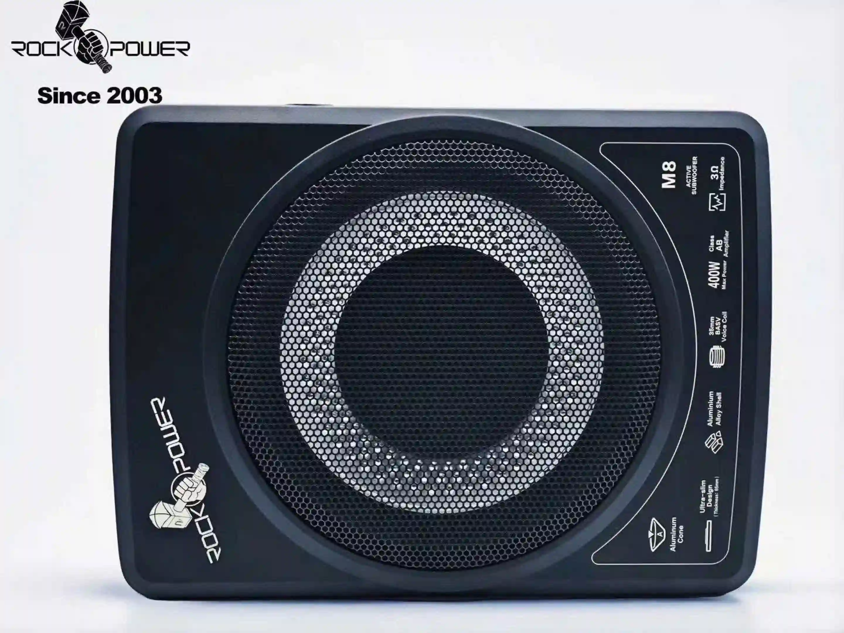 Rockpower M8 – Loa sub điện gầm ghế