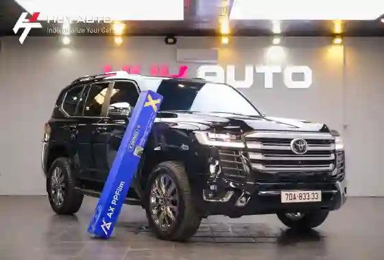 Toyota Land Cruiser giữ vững giá trị xe sang cùng AX Film X Series